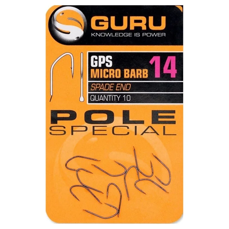 Zamów dziś Haczyki Guru GPS Micro Barb Spade End Pole Special - 20