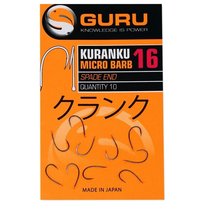 Hit cenowy Haczyki Guru Kuranku Micro Barb Spade End - 20