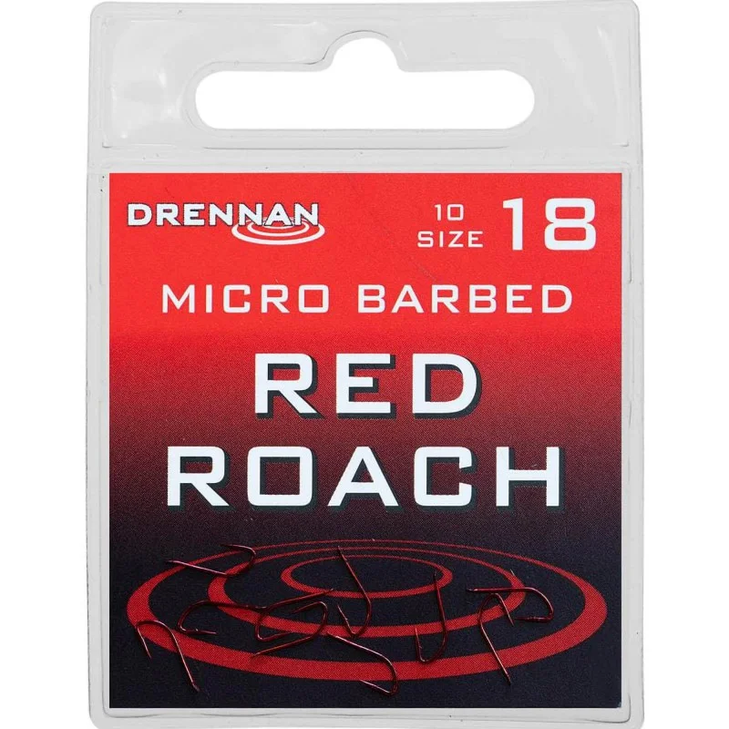 Sprawdź teraz Haczyki Drennan Red Roach - 18