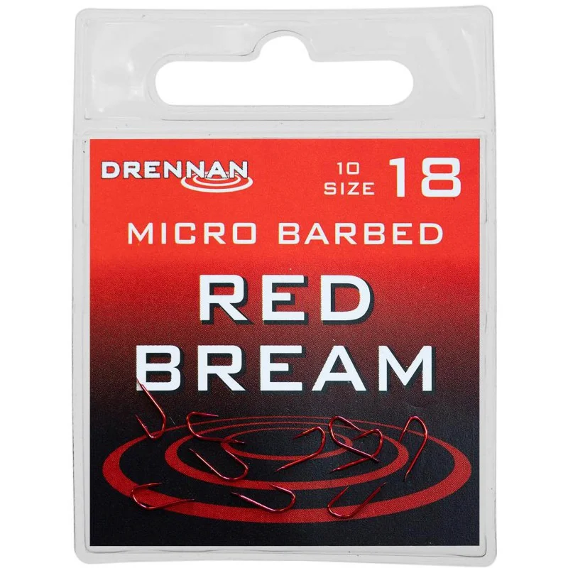 Premium Haczyki Drennan Red Bream - 18