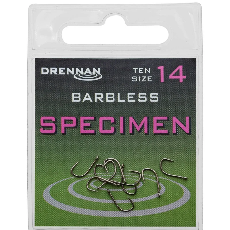 Zniżka Haczyki Drennan Specimen Barbless - 12