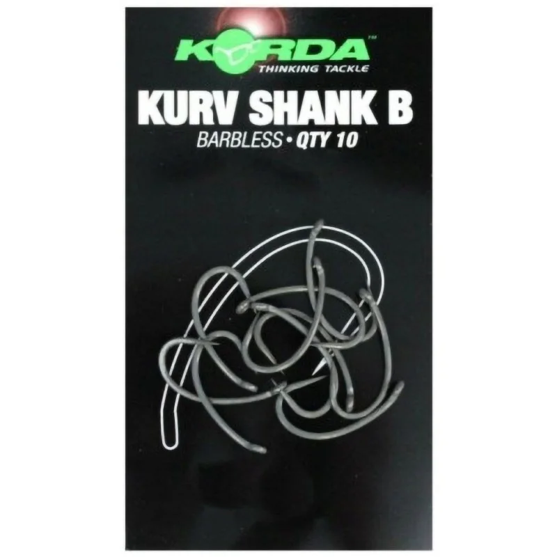 Haczyki Korda Kurv Shank B Barbless - 2 Hit sprzedaży