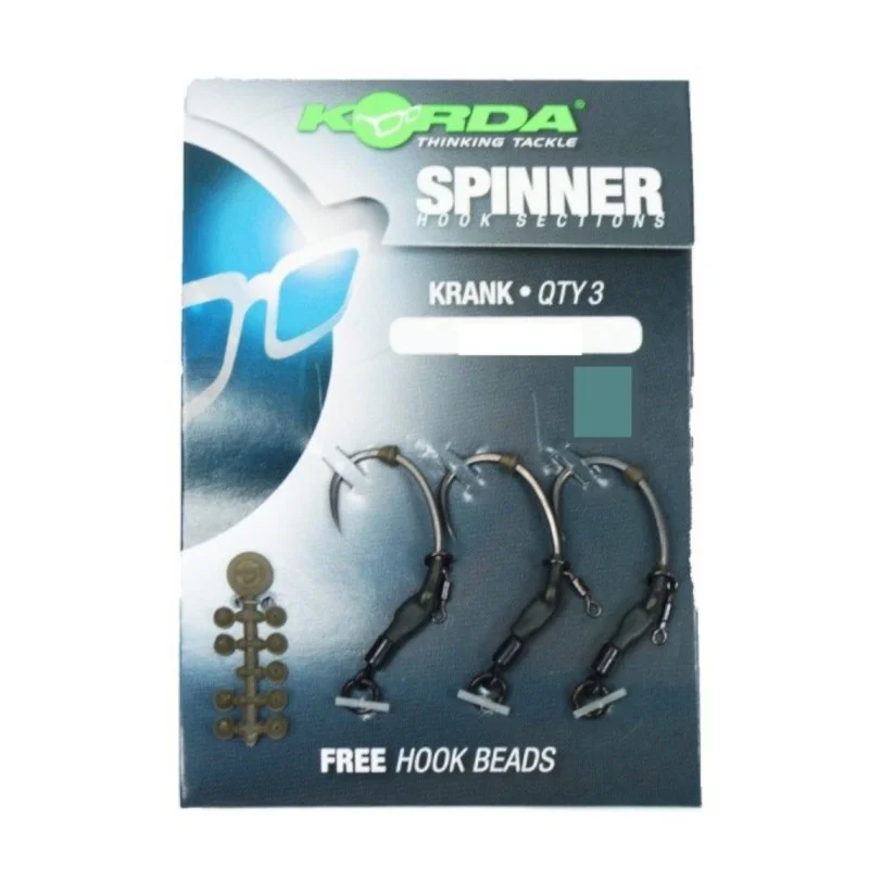 Haczyki Korda Spinner Hook Sections Krank 4 Barbless Obniżka ceny