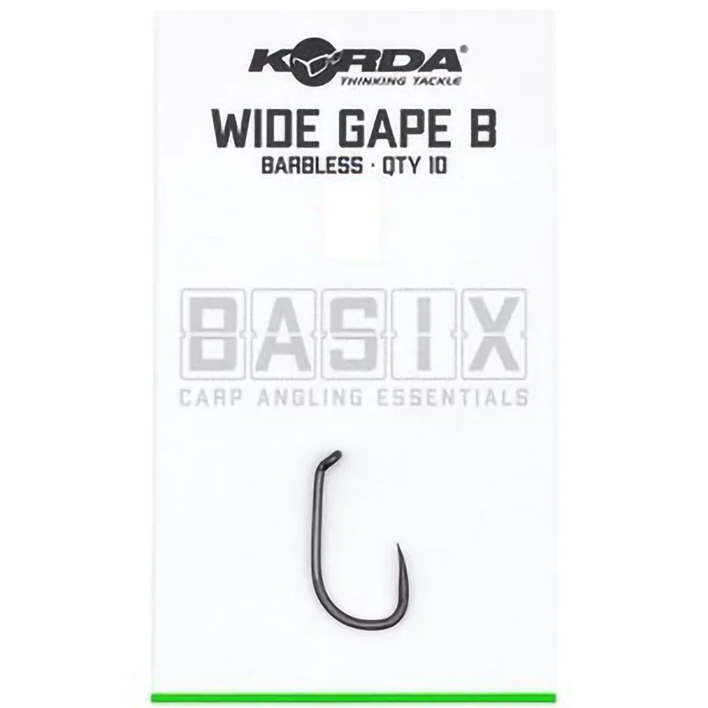 Oferta Haczyki Korda Basix Wide Gape B Barbless - 8