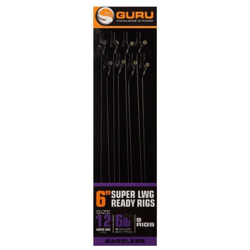 Przypony Guru Super LWG Bandet Ready Rigs 15cm 0,11mm - 20 Rabat