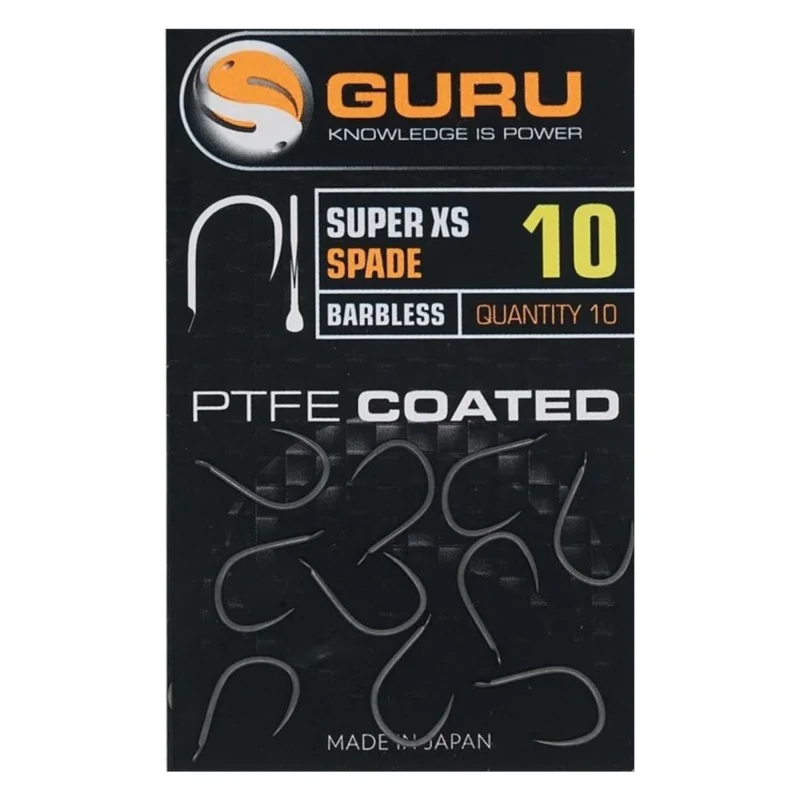Haczyki Guru Super XS Spade Barbless - 10 Nie przegap