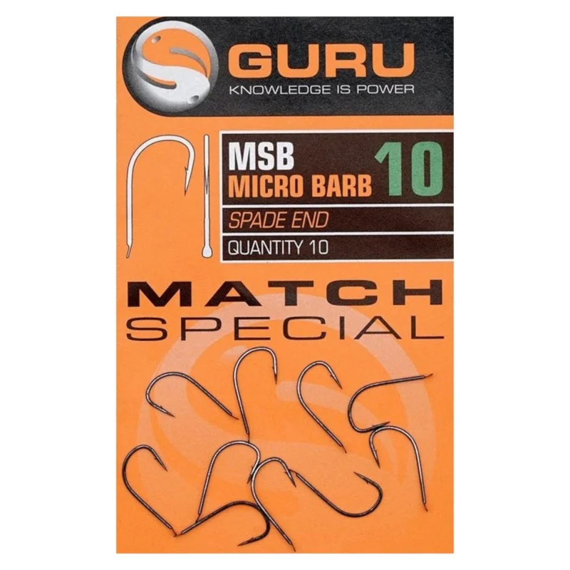 Okazja Haczyki Guru MSB Micro Barb Spade End Match Special - 14