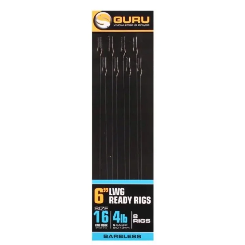 Przypony Guru LWGS Pole Rigs 15cm 0.15mm - 14 Szybka wysyłka
