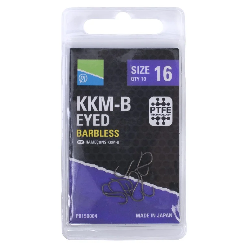 Haczyki Preston KKM-B Barbless - 16 Taniej