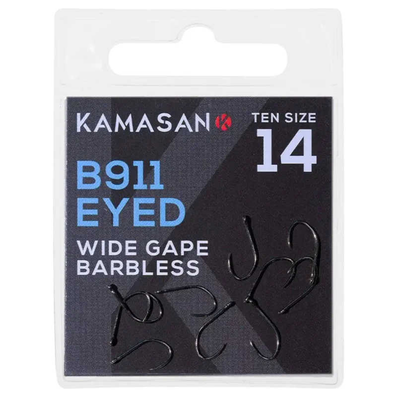 Ekspresowa dostawa Haczyki Kamasan B911 Eyed Barbless - 14