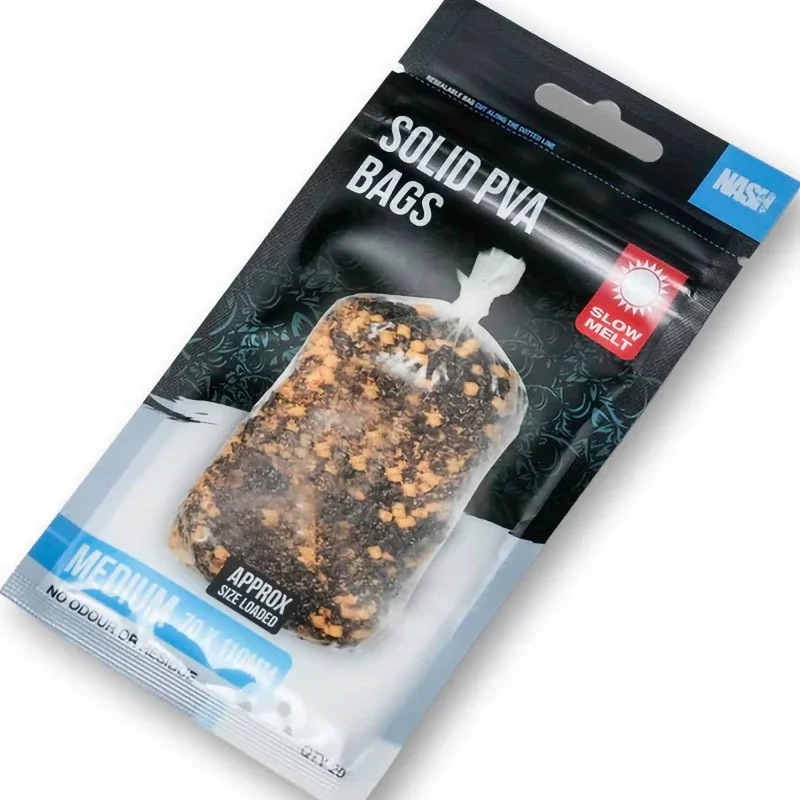 Worki PVA Nash Solid PVA Bags Medium Slow Melt Łatwy zwrot