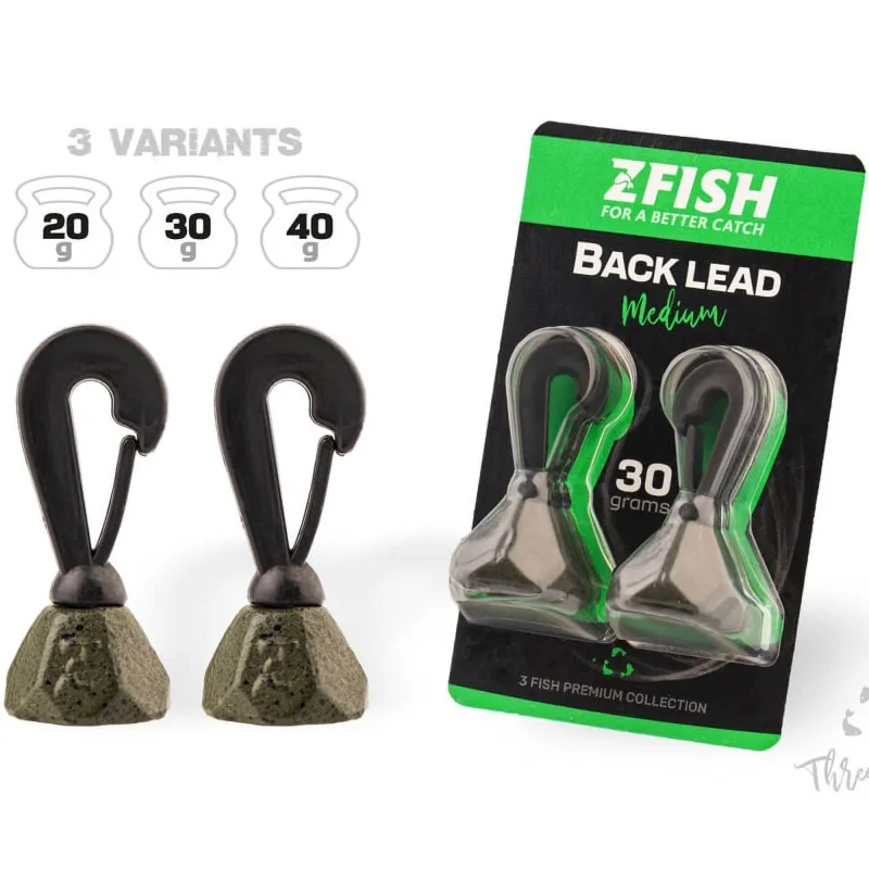 Ekspresowa dostawa Ciężarki Zfish Back Lead 30g 2szt