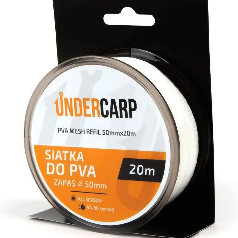 Zapasowa Siatka PVA Under Carp 50mm 20m Szybka wysyłka
