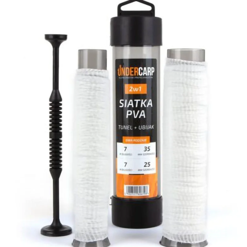 Siatka PVA Under Carp 2w1 Tunel+Ubijak 25mm 7m+35mm 7m Hit cenowy