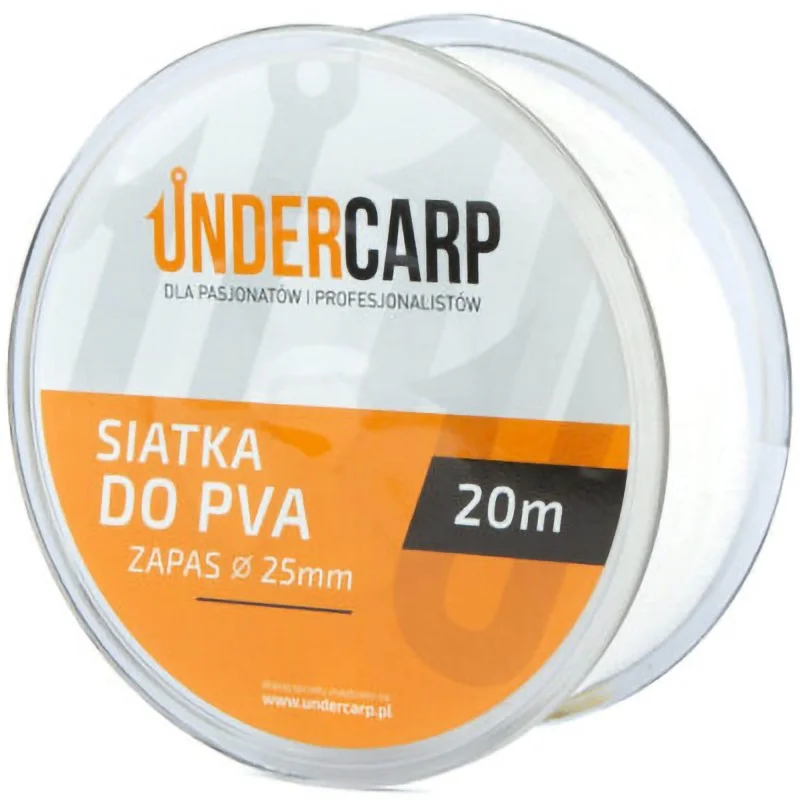 Zapasowa Siatka PVA Under Carp 25mm 20m Ograniczona ilość