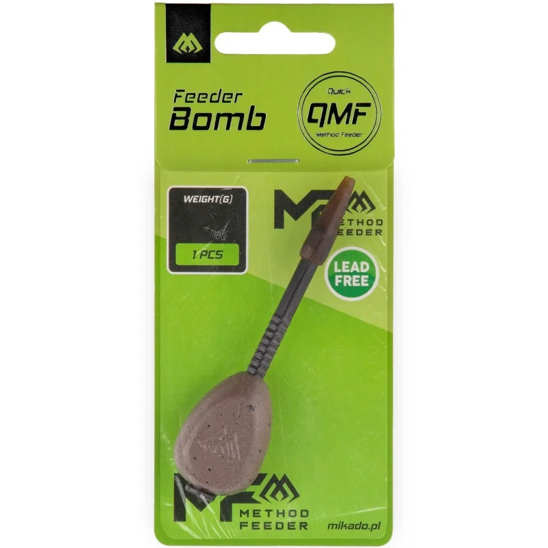 Dodaj do koszyka Ciężarek Mikado Feeder Bomb Q.M.F. - 30g