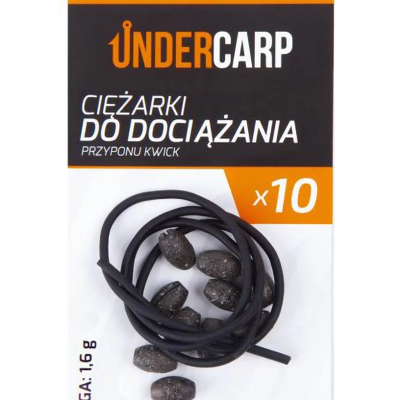 Ciężarki do dociążania przyponu Under Carp Kwick 1,6 g Szybka wysyłka