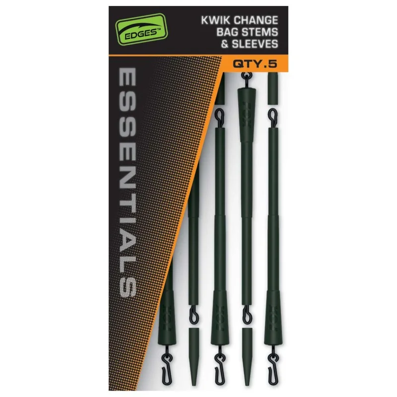 System do PVA Fox Edges Kwik Change Bag Stems & Sleeves Niska cena