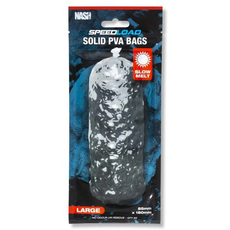 Worki Pva Nash Speedload Solid Pva Bag Large (Slow Melt) Ostatnie sztuki