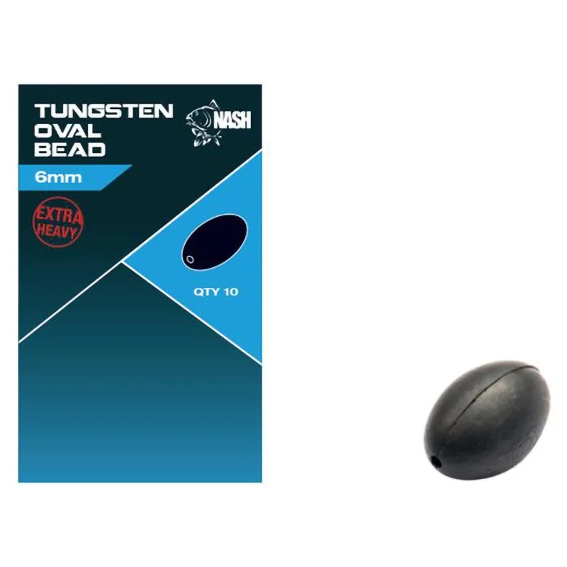 Taniej Koraliki Owalne Nash Tungsten Oval Bead 6mm
