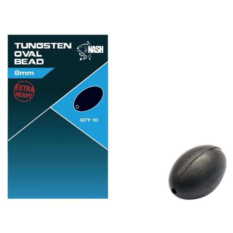 Do wyczerpania zapasów Koraliki Owalne Nash Tungsten Oval Bead 8mm