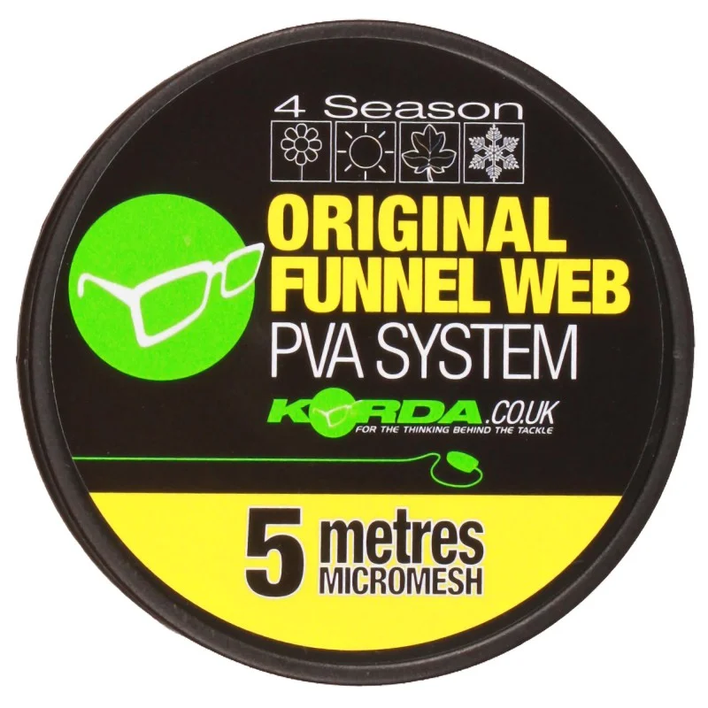 Ostatnie sztuki Zapasowa Siatka PVA Korda Funnel Web Hexmesh 5m Refill