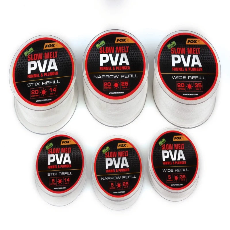 Siatka PVA Fox Edges 5m Narrow 25mm Mesh Refill Slow Melt Nowość