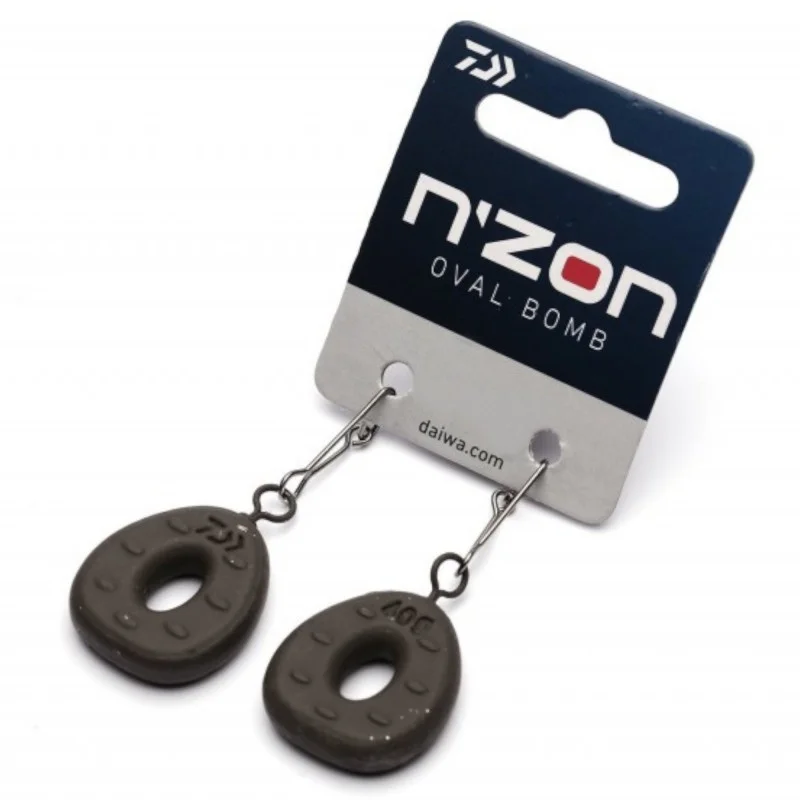 Łatwy zwrot Ciężarek Daiwa Oval Bomb N'zon 40g