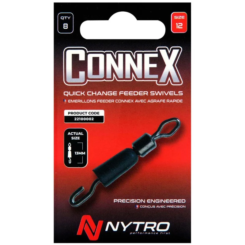 Dodaj do koszyka Szybkozłączka Nytro Connex Quick Change Feeder Swivels - 12