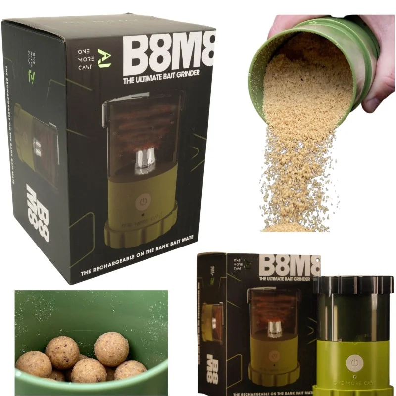 Rabat Kruszarka One More Cast B8M8 Electronic Bait Grinder