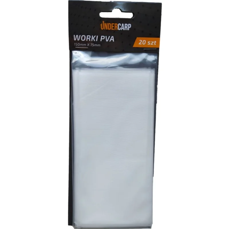 Do wyczerpania zapasów Worki PVA Under Carp 150mm x 75mm 20szt.