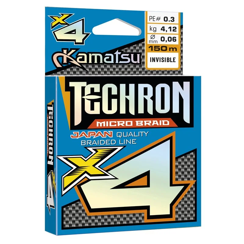 Zamów dziś Plecionka Techron Micro Braid X4 Invisible 0,06/150m PE 0,3