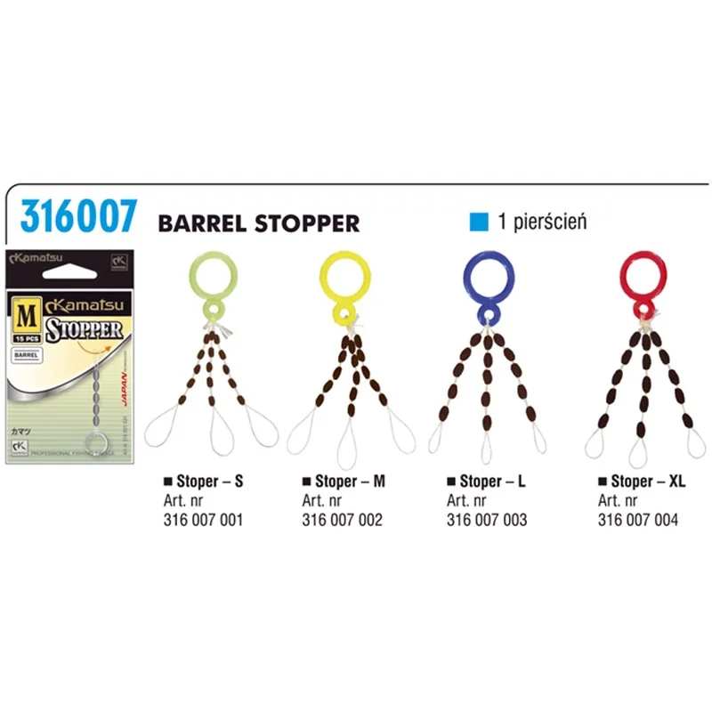 Stopery Barrel Rozmiar M Ekspresowa dostawa