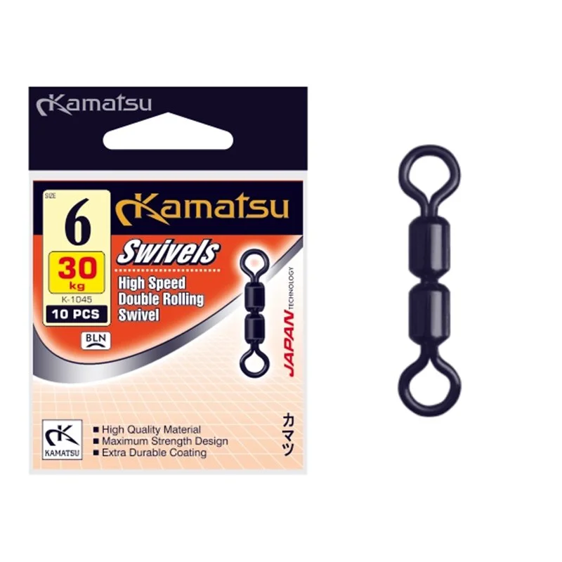 Krętlik High Speed Double Rolling Swivel 4 35kg K-1045 Ekspresowa dostawa