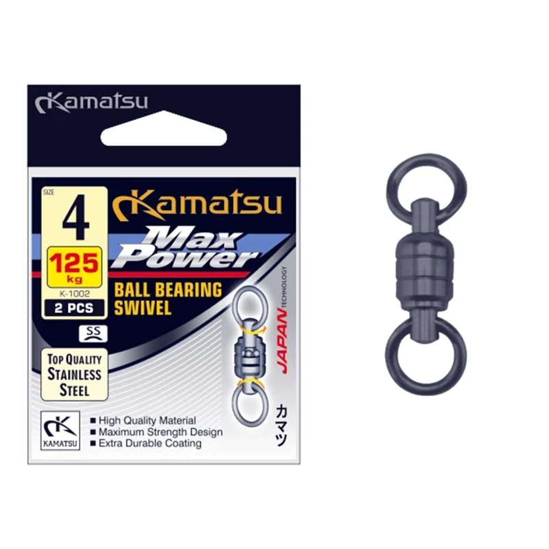 Oferta czasowa Krętlik Łożyskowany MaxPower K-1002 4 125kg BLN
