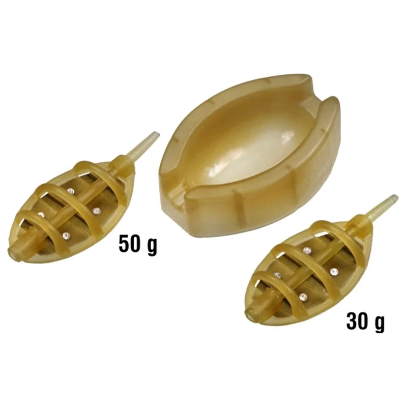 Zestaw Koszyczków do Metody Oval z Foremką 30g & 50g Team Carp Ostatnie sztuki