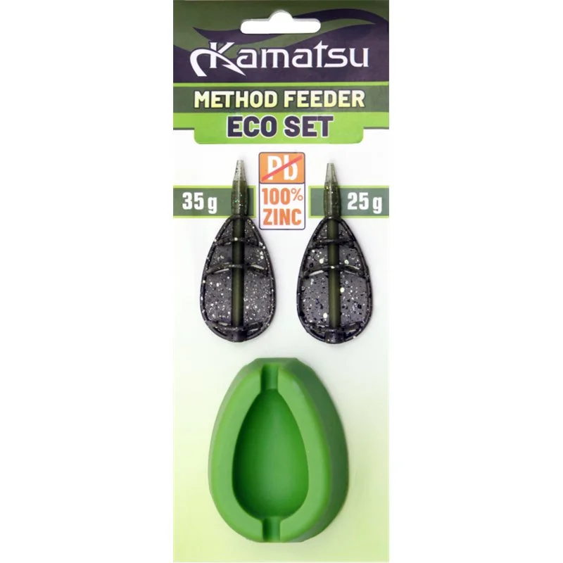 Wyprzedaż Zestaw Koszyczków Method Feeder Light Eco 25g i 35g z foremką