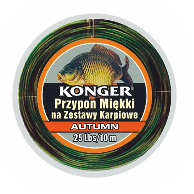 Oferta Plecionka Przyponowa Miękka Autumn na Zestawy Karpiowe 45lbs 10m