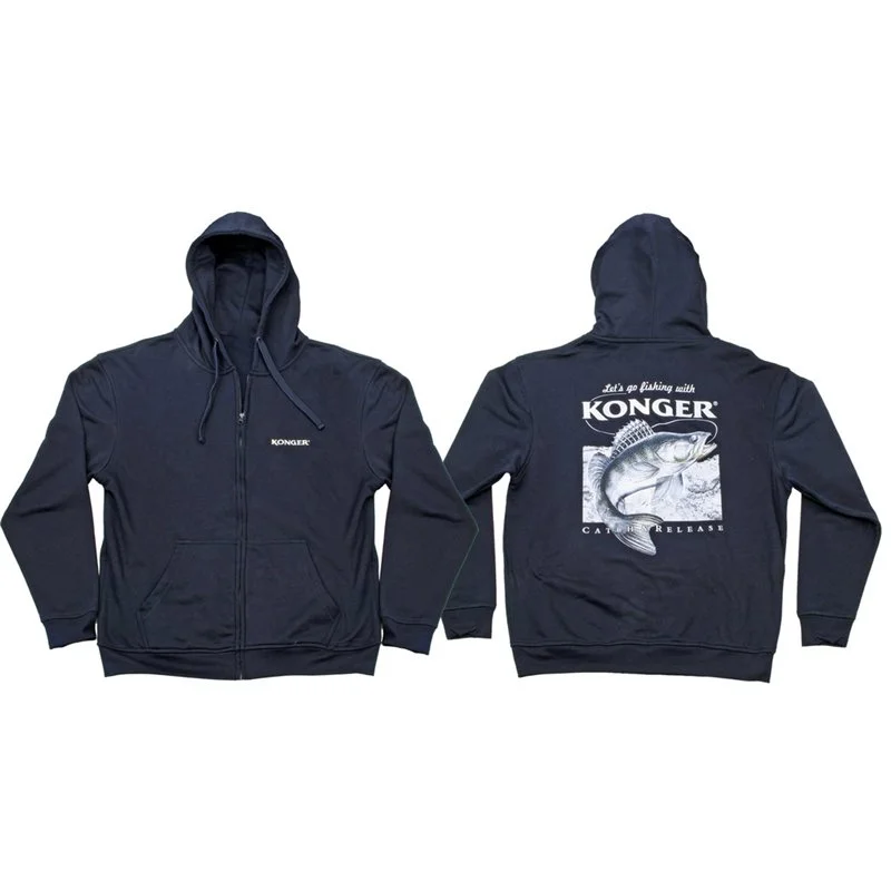 Kup teraz Bluza z Kapturem Granatowa Sandacz Rozmiar XL