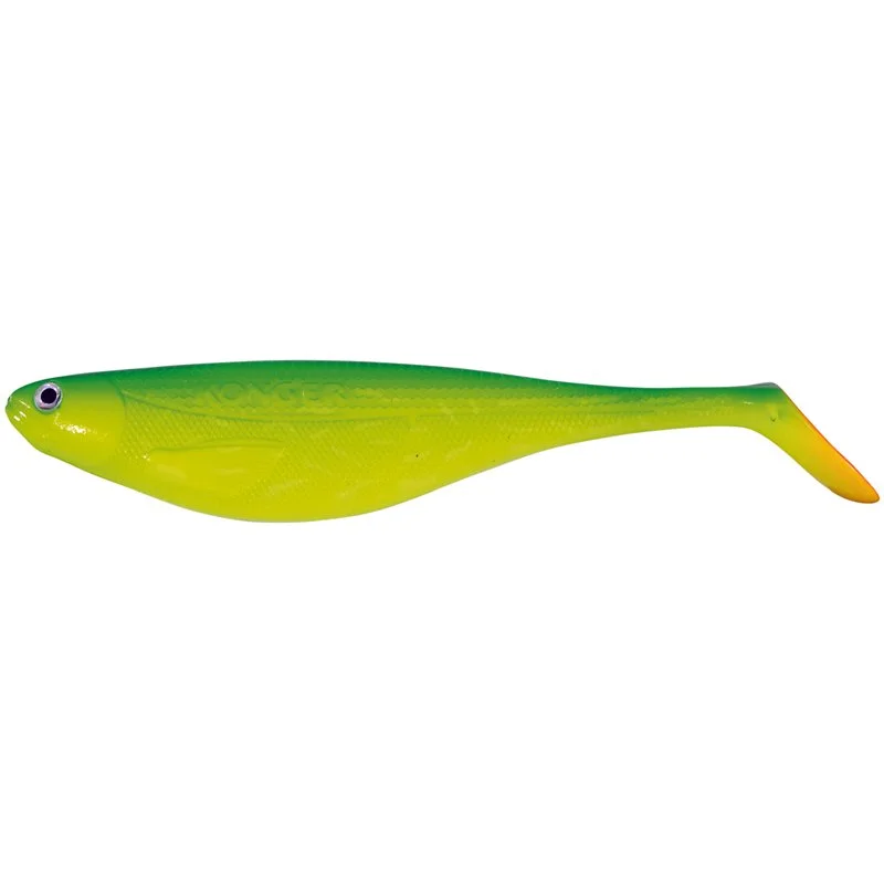 Flat Shad 6cm Green Lemon Rabat