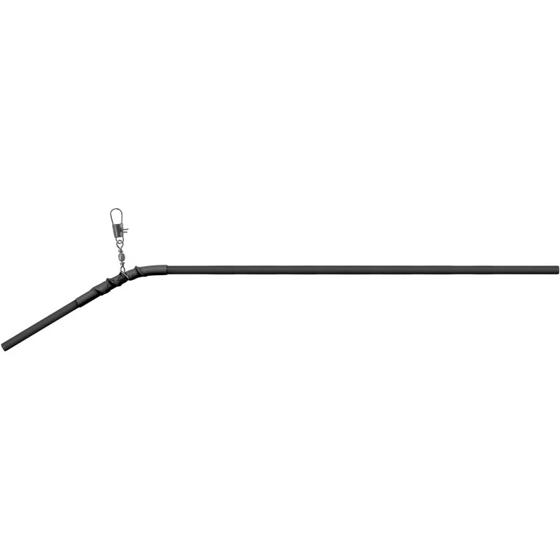 Paternoster Eco Czarny Łamany z Krętlikiem i Agrafką 26cm Łatwy zwrot