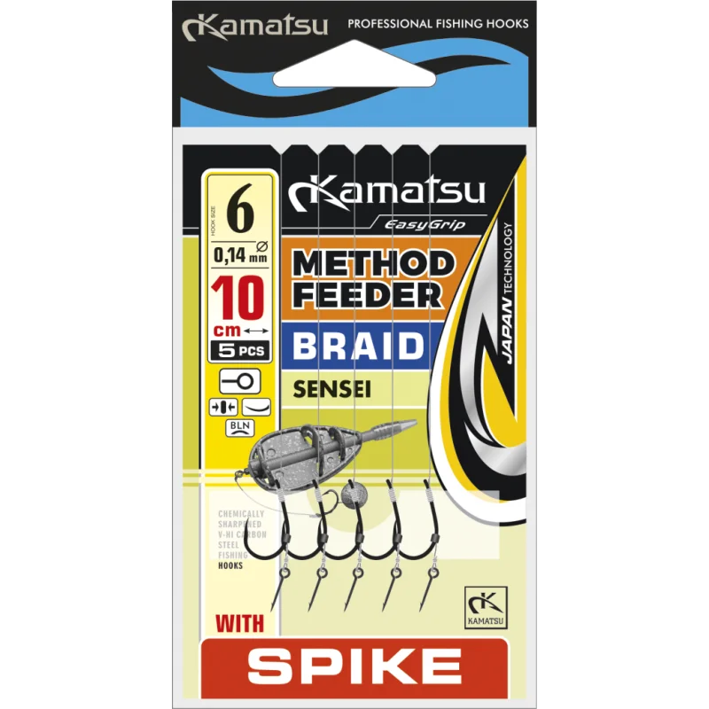 Tylko dziś Przypony Kamatsu Method Feeder Braid Sensei 12 Spike