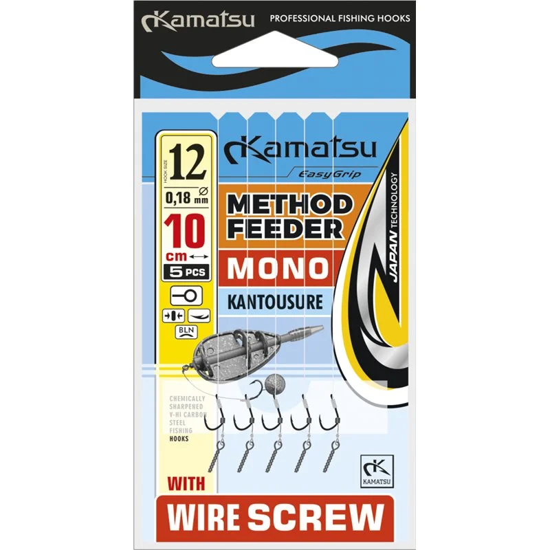Nowy Przypony Kamatsu Method Feeder Mono Kantousure 6 Wire Screw