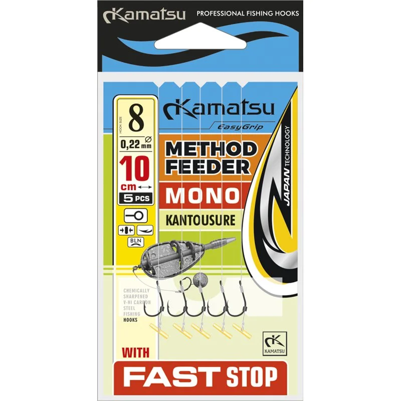 Tylko dziś Przypony Kamatsu Method Feeder Mono Kantousure 6 Fast Stop