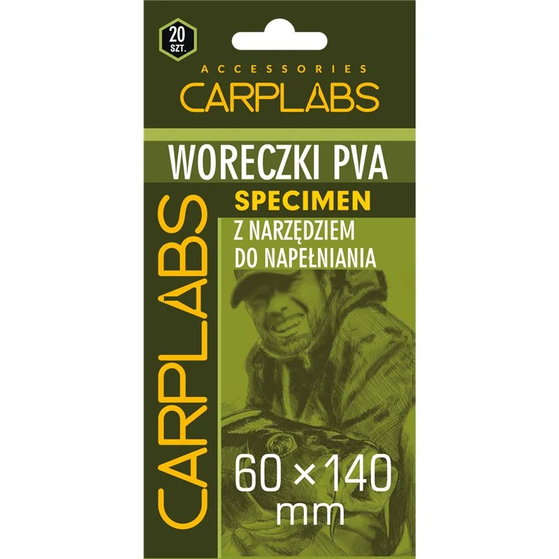 Oferta czasowa Woreczki Pva Carplabs® Specimen 70x160mm Z Narzędziem Do Napełniania
