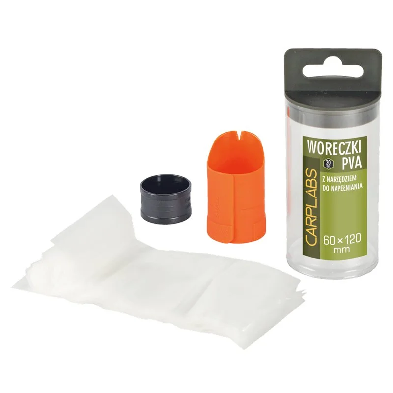 Woreczki Pva Carplabs® 70x140mm Z Narzędziem Do Napełniania Szybka dostawa
