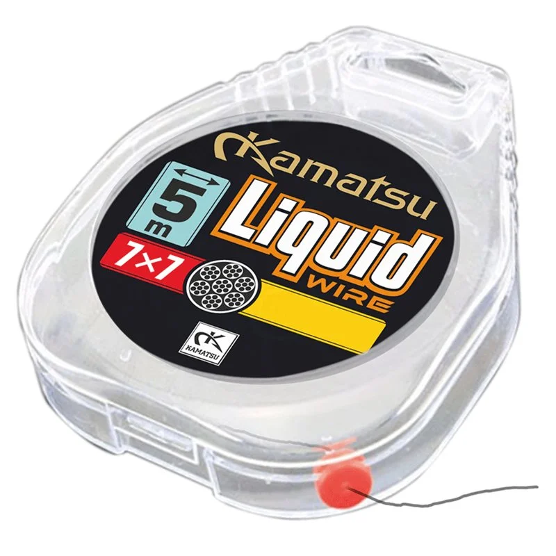 Ekspresowa dostawa Przypon Spinningowy Kamatsu Liquid Wire 7x7 szpulka 5m/18kg