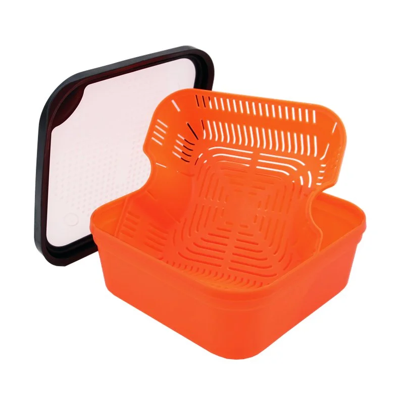 Tylko dziś Pudełko Do Namaczania Pelletu Methodman Pellet Soaker 1,8l 16,5x16,5x6,5cm
