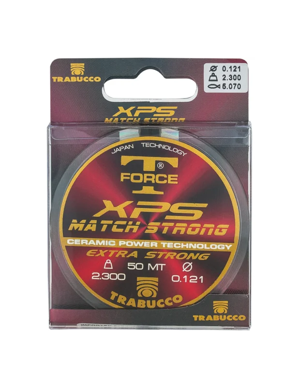 ŻYŁKA TRABUCCO TF XPS MATCH STRONG 0,121mm 50m Nowy