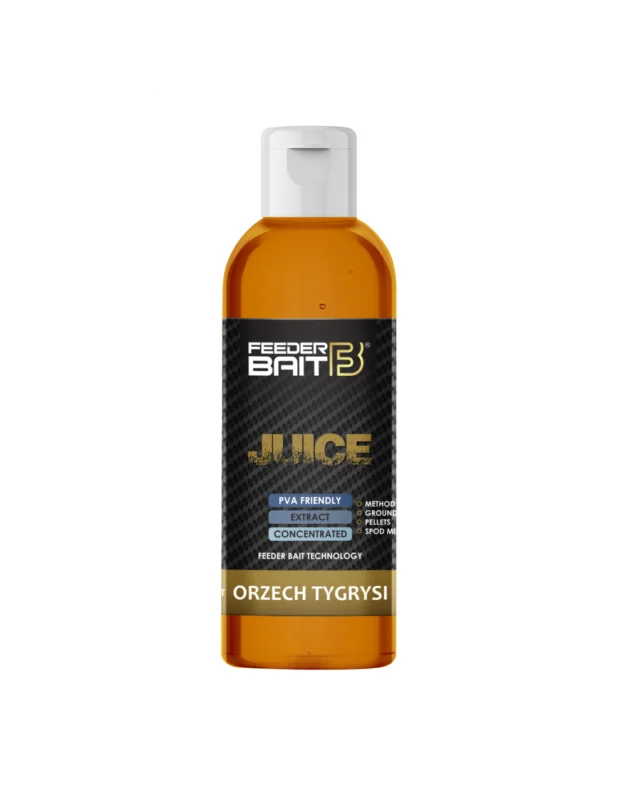 Nowość Booster Feeder Bait Juice 150ml - Orzech Tygrysi